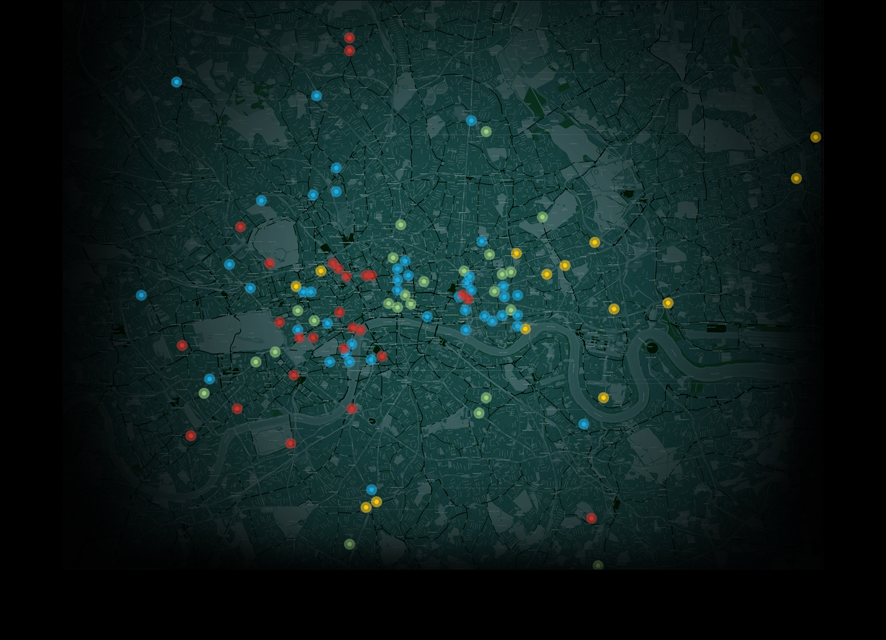 Dangerous London Map